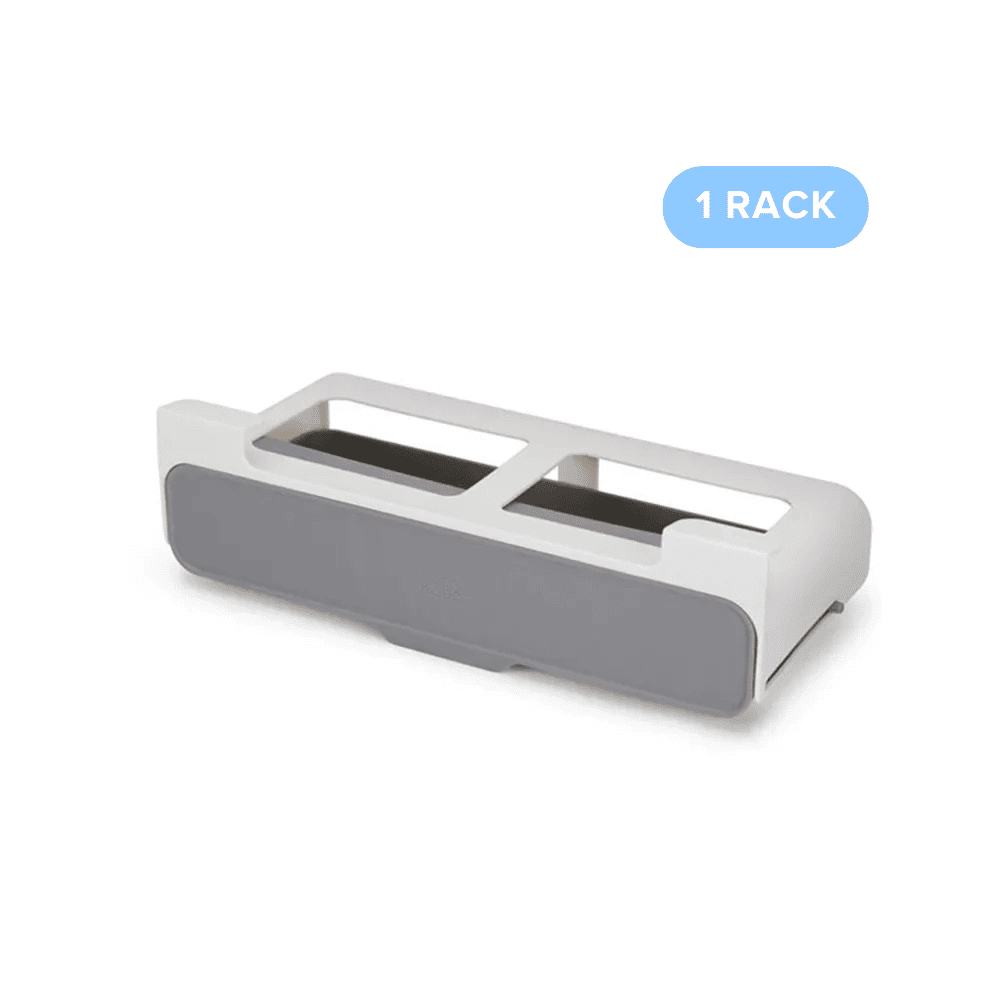 Rack Organizador Soporte Sin Tornillos Plegable Porta Especias para Cocina (Adhesivo 3M)
