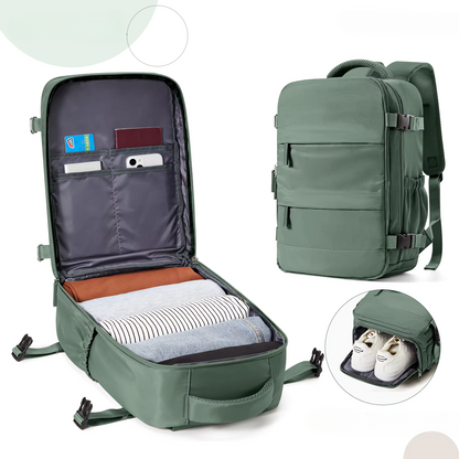 Mochila para Viaje-Cabina-Laptop Unisex 20-35L (40x20x25cm)
