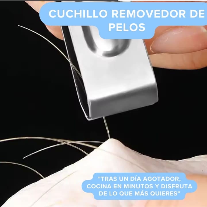 Set 3 Piezas Multifuncional (Pelador Descorazonador Cortador Removedor) Acero Inox