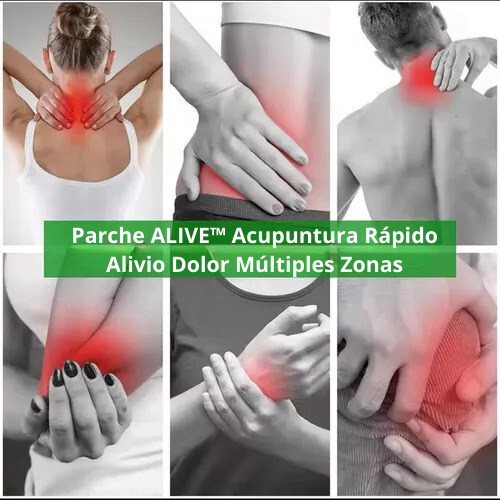 Parche Corporal ALIVE™ Acupuntura Rápido Alivio del Dolor