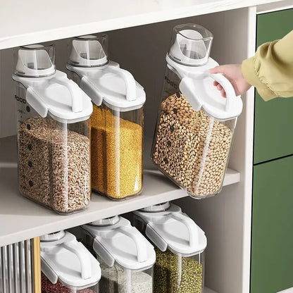 Contenedor Organizador Dispensador Arroz Lentejas Cereal y Mucho Más