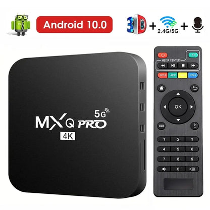 Decodificador TV Box MXQ-PRO 4K HD-Tu TV en Smart TV 4K HD 📺